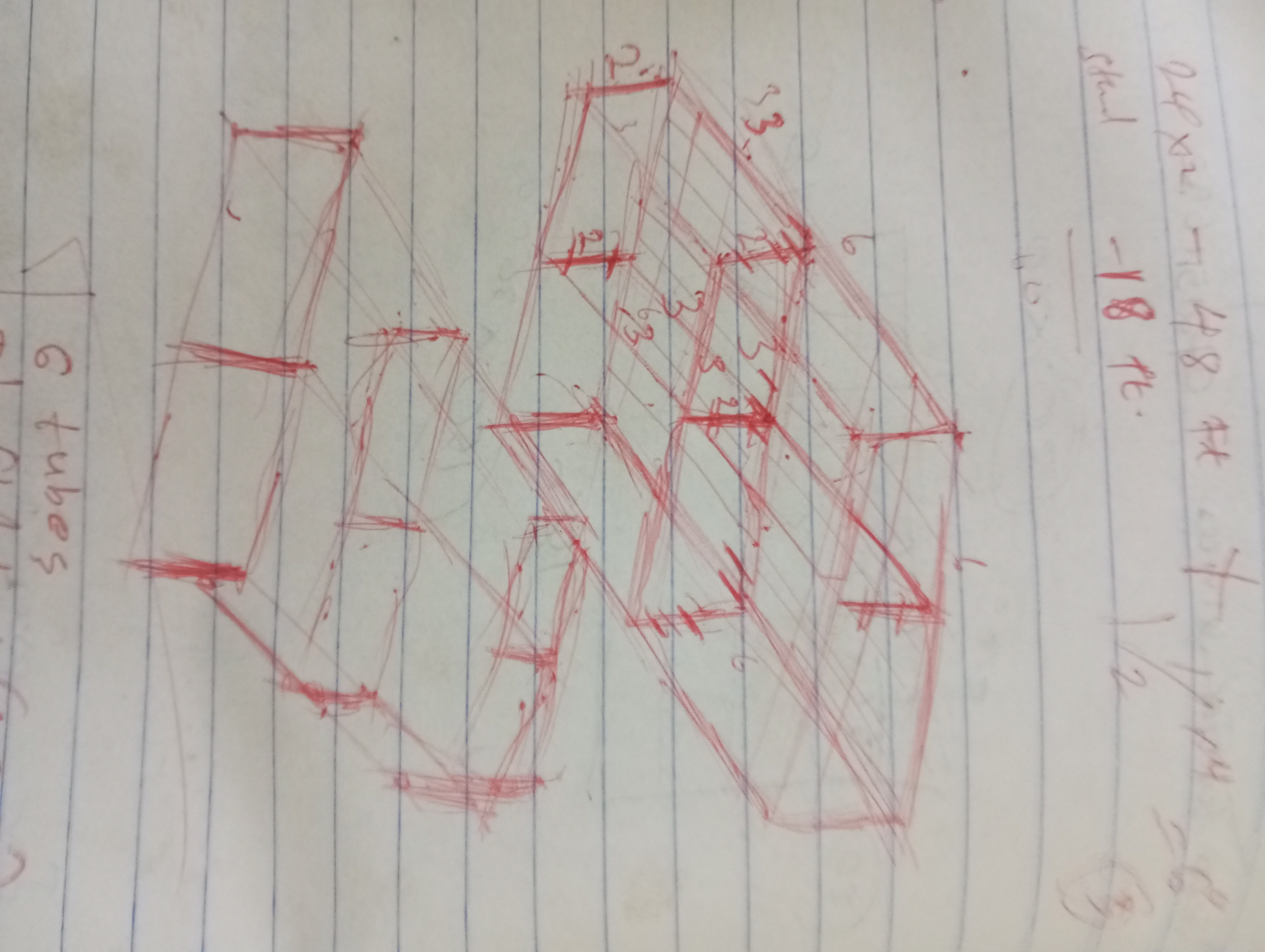 Structural build sketch
